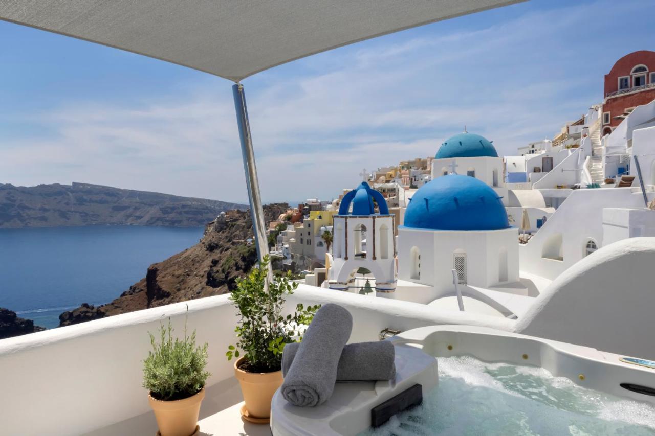 Bluedome Cavehouses By Otium Villas Ía Kültér fotó